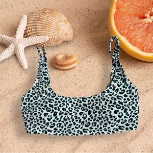 Coco Reef Animal Print Swim Top